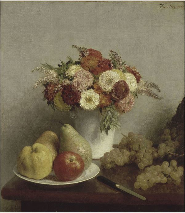 Fiori e frutta di Henri Fantin-Latour