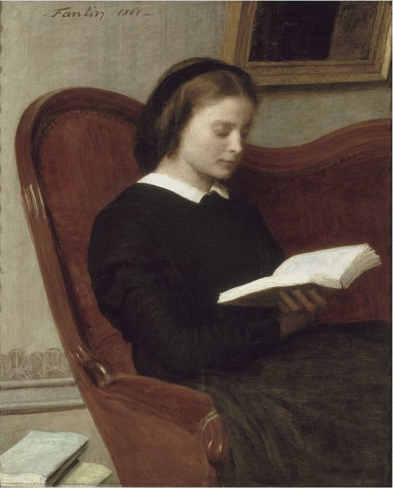La lettrice di Henri Fantin-Latour