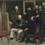 Studio a Batignolles di Henri Fantin-Latour