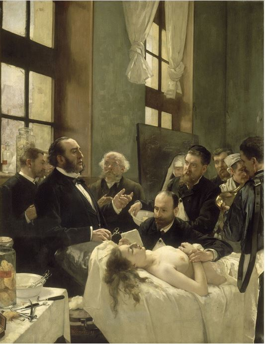 Prima dell'operazione di Henri Gervex