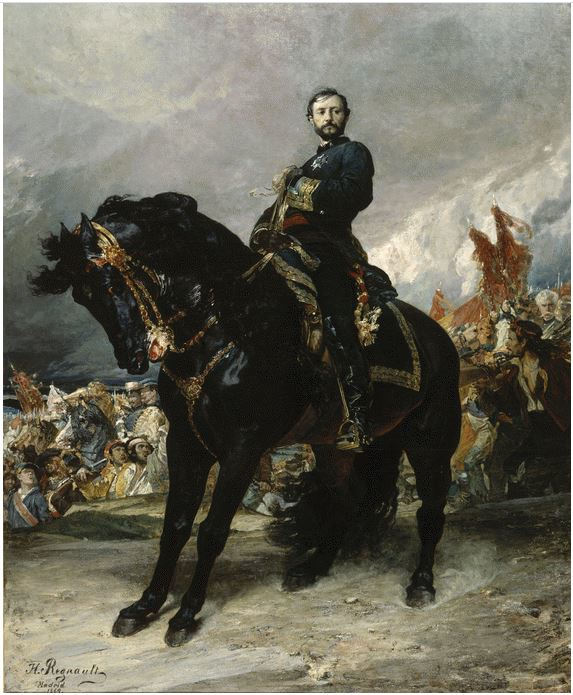 Juan Prim di Henri Regnault