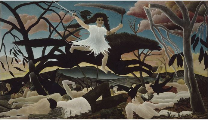 La Guerra di Henri Rousseau, detto il Doganiere