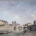 La Senna e Notre-Dame di Parigi di Johan Barthold Jongkind