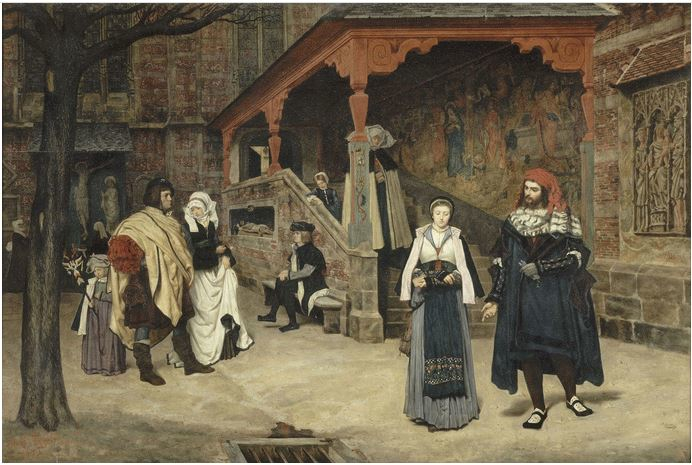 Faust e Margherita di James Tissot