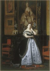 Ritratto della baronessa N. de Rotschild di Jean-L&eacute;on G&eacute;r&ocirc;me