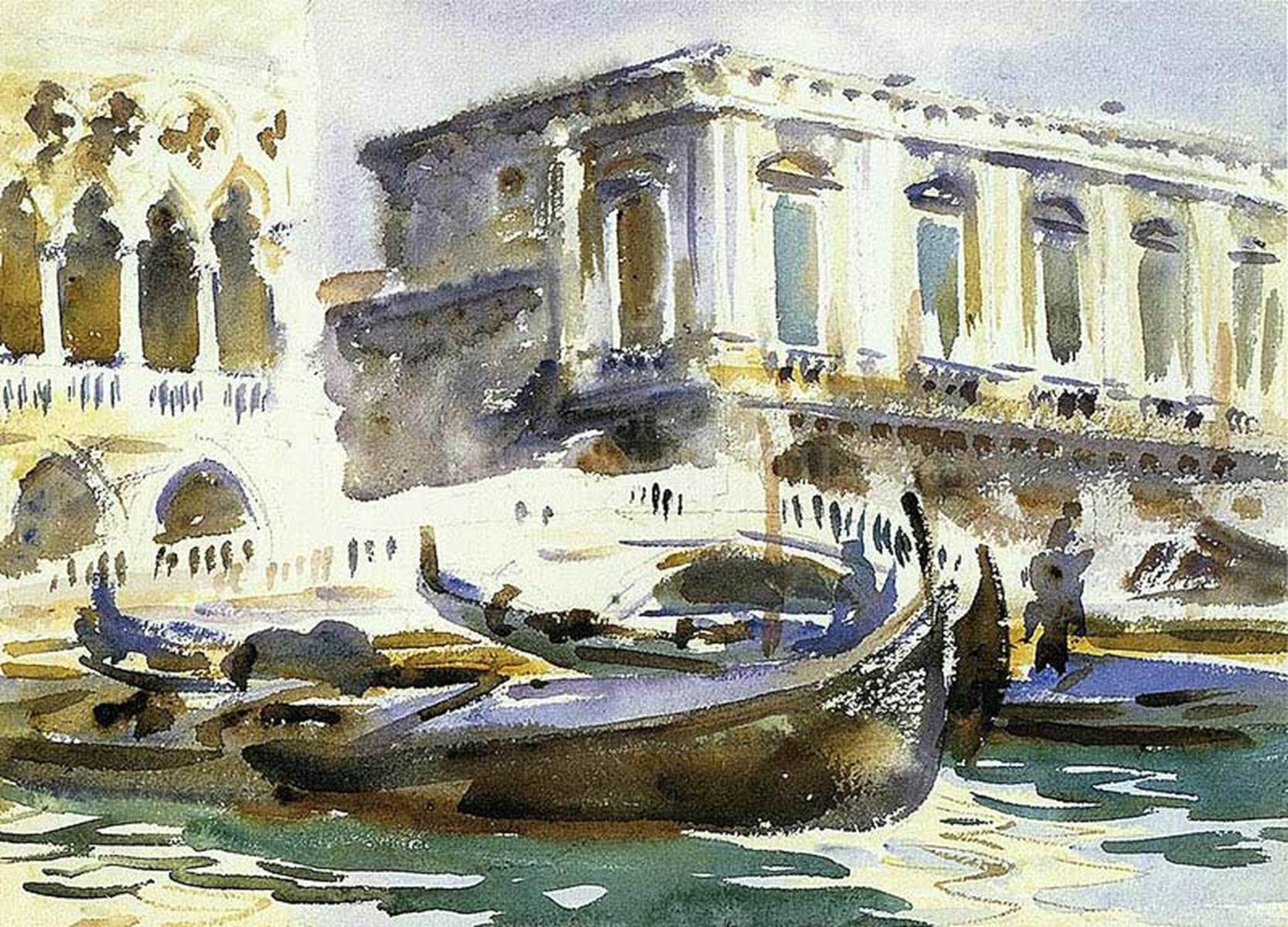 Venice The Prison di John Singer Sargent