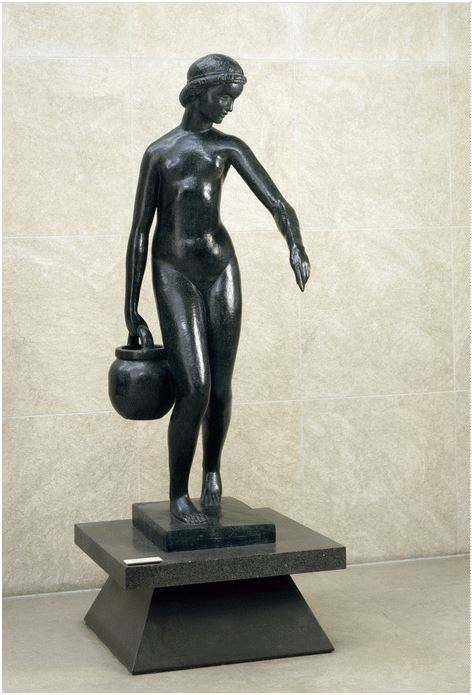 Donna che porta l'acqua di Joseph Bernard