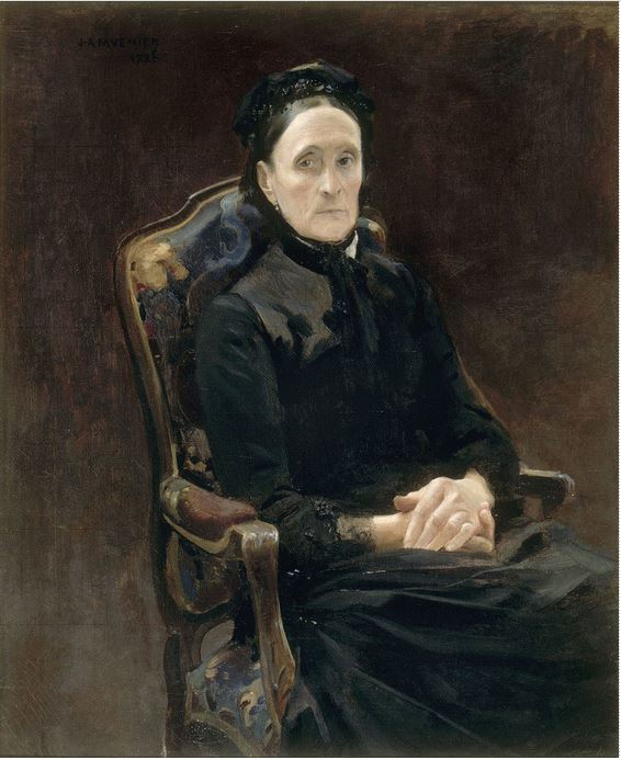 Ritratto di Madame Pâris di Jules-Alexis Muenier