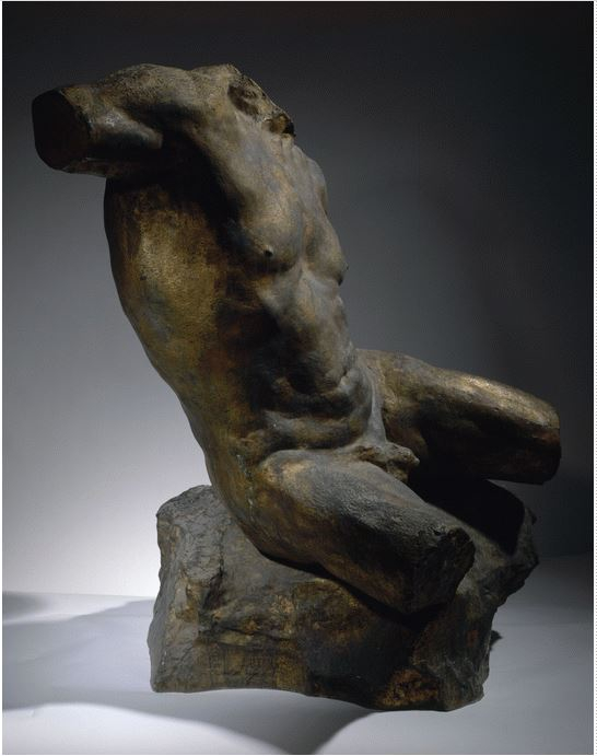 MsOrsay Torso d'uomo di Jules Desbois