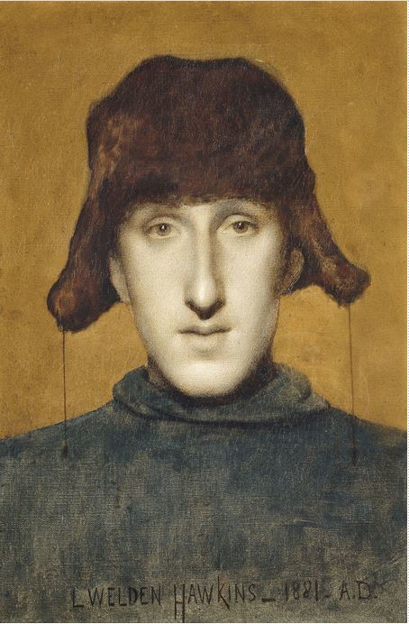 Ritratto di giovane uomo di Louis Welden Hawkins