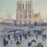 Il quai Saint Michel e Notre-Dame di Maximilien Luce
