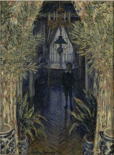 Un angolo di appartamento di Claude Monet