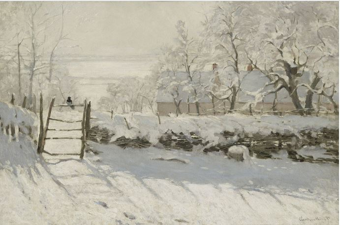 La Gazza di Claude Monet