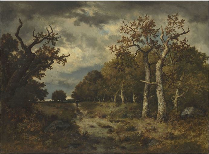 Il limitare del bosco di Narcisse Diaz de la Peña