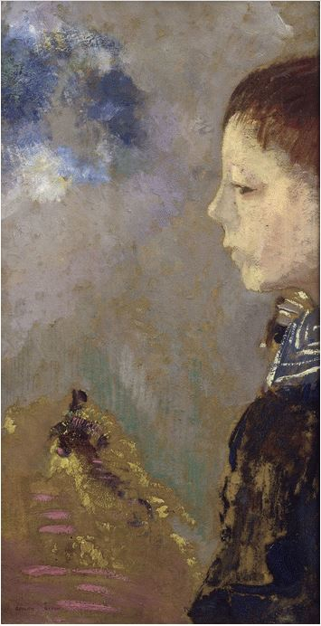 Arï Redon con il colletto alla marinara di Odilon Redon