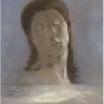 Gli occhi chiusi di Odilon Redon