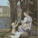 La giovane madre di Pierre Puvis de Chavannes