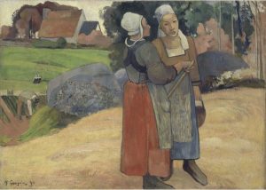 Contadine bretoni di Paul Gauguin
