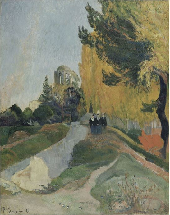 Gli Alyscamps di Paul Gauguin