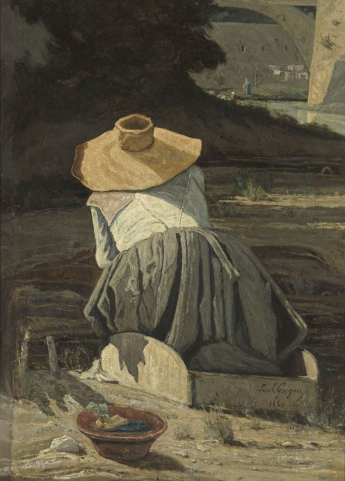 Lavandaia di Paul Guigou