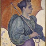 Donna con ombrello di Paul Signac