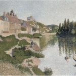 Les Andelys; l'argine di Paul Signac