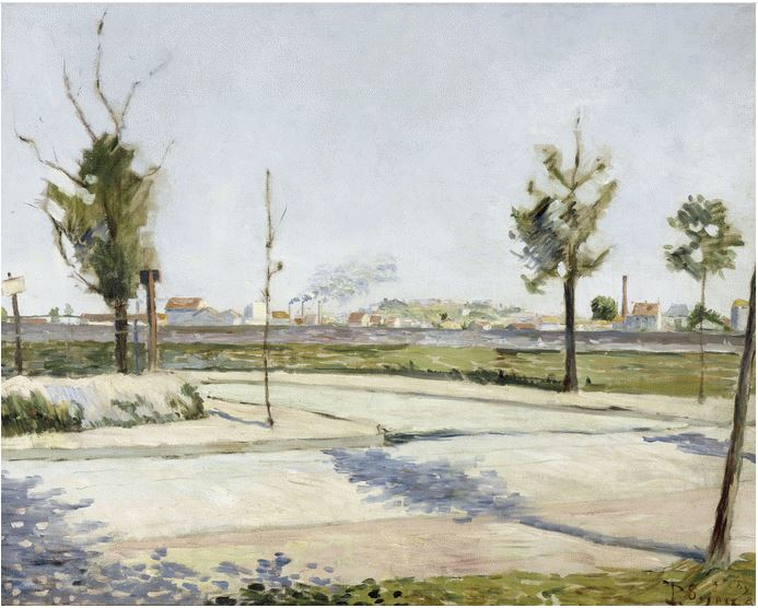 Strada di Gennevilliers di Paul Signac