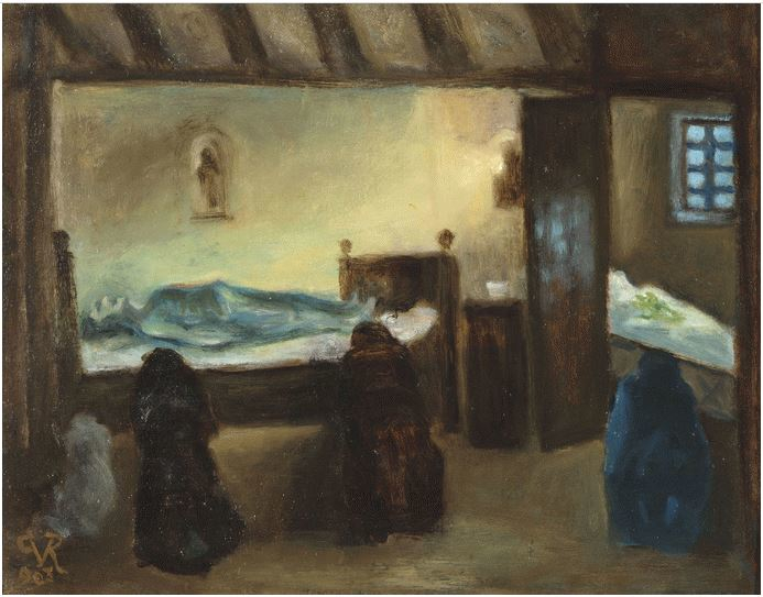 Scena dal colera di Paul Van Ryssel