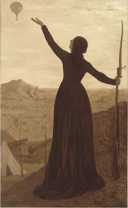 La mongolfiera di Pierre Puvis de Chavannes