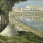 Veduta sul palazzo di Versailles di Pierre Puvis de Chavannes