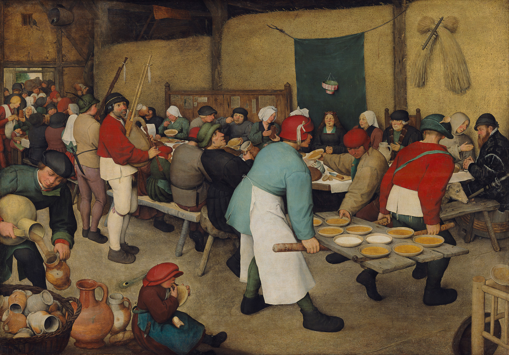 Banchetto di nozze di Pieter Bruegel il Vecchio