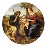Sacra Famiglia con palma di Raffaello Sanzio