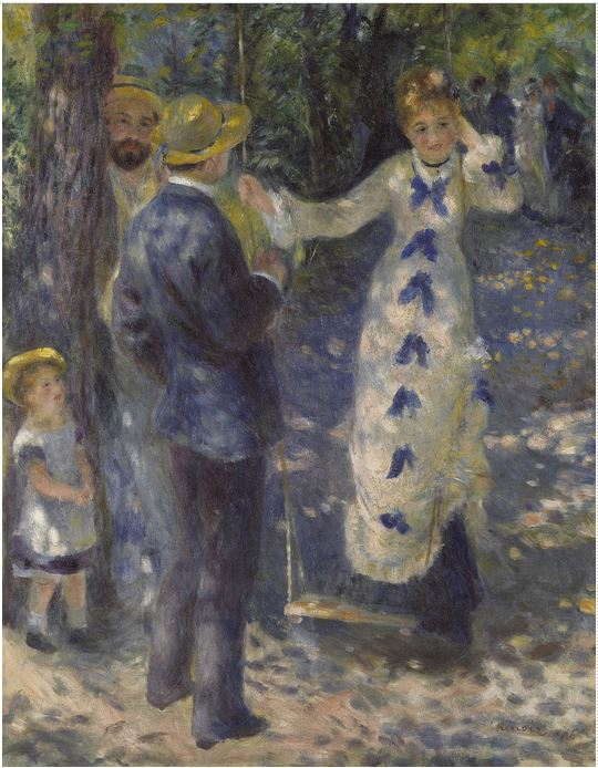 L'altalena di Pierre-Auguste Renoir
