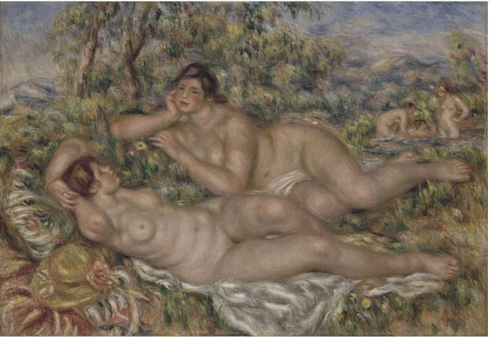 Le bagnanti di Pierre-Auguste Renoir