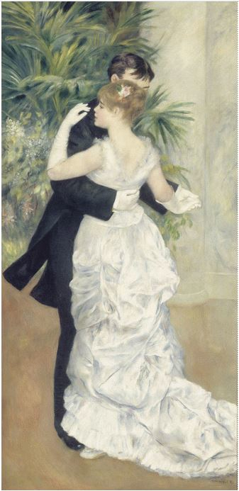 Ballo in città. Ballo in campagna di Pierre Auguste Renoir