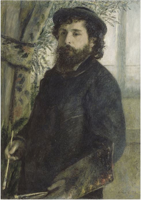 Ritratto di Claude Monet di Pierre-Auguste Renoir