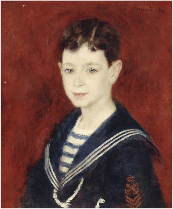 Fernand Halphen bambino di Auguste Renoir