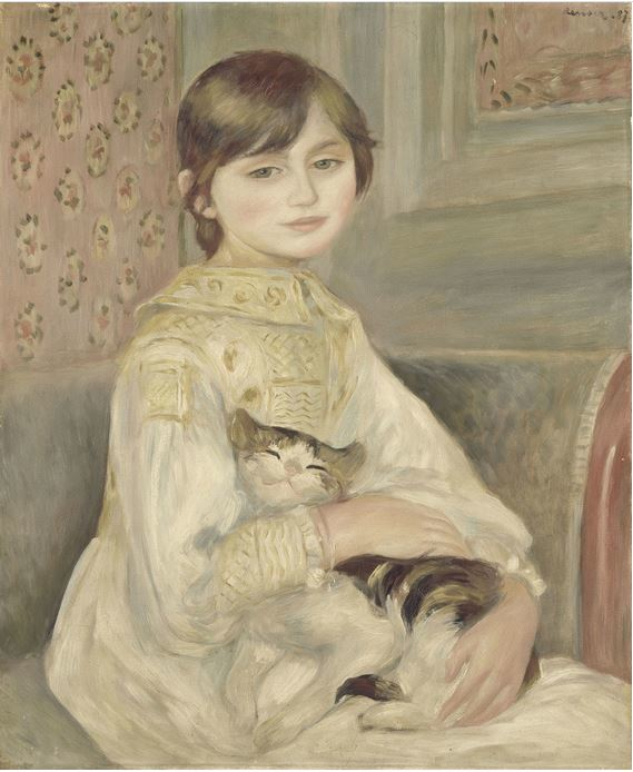 Julie Manet di Pierre Auguste Renoir