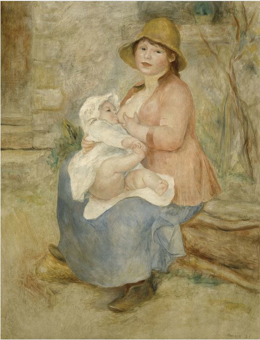 Maternità di Pierre Auguste Renoir