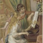 Ragazze al pianoforte di Pierre Auguste Renoir