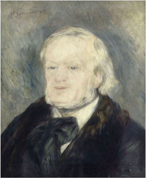 Ritratto di Richard Wagner di Pierre Auguste Renoir