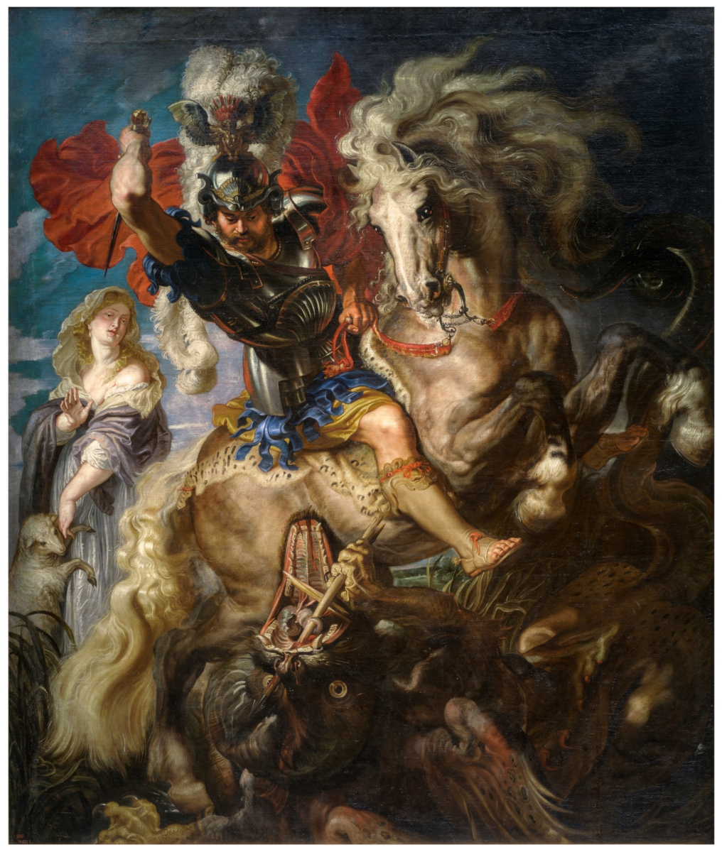 San Giorgio e il drago di Pieter Rubens
