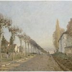 La strada de la Machine di Alfred Sisley