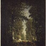 Un viale nella foresta di Isle-Adam di Théodore Rousseau