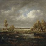 Stagno vicino alla strada di Théodore Rousseau