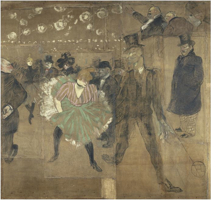 Ballo al Moulin Rouge di Henri de Toulouse-Lautrec