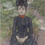 Justine Dieuhl di Henri de Toulouse-Lautrec