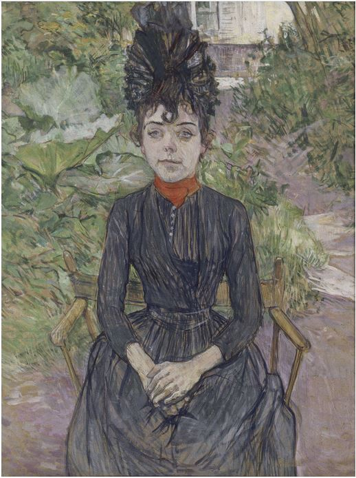 Justine Dieuhl di Henri de Toulouse-Lautrec