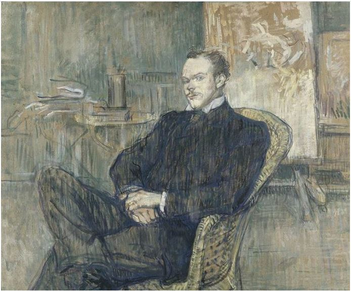 Paul Leclercq di Henri de Toulouse-Lautrec