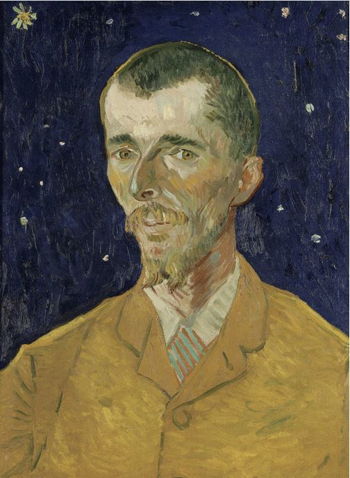 Ritratto di Eugène Boch di Vincent van Gogh